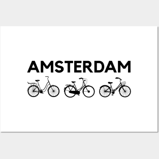 Amsterdam Bicycle Posters and Art